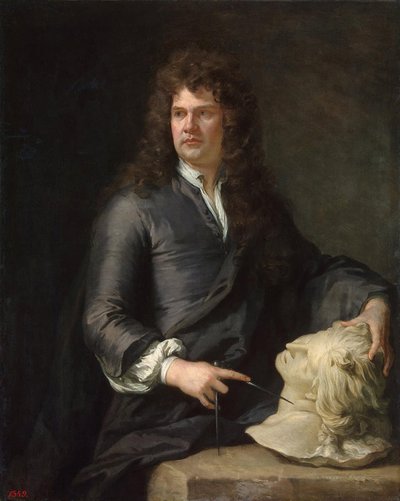 Grinling Gibbons, c.1690 de Godfrey Kneller